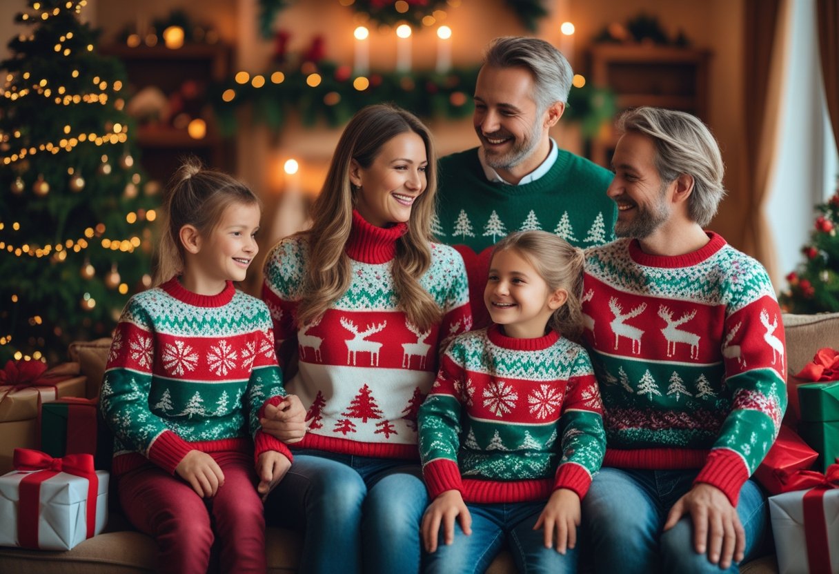 Sådan skaber du den perfekte julestemning med juletrøjer til hele familien